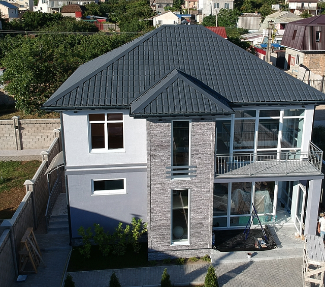 Фасадная панель Docke STEIN Базальт